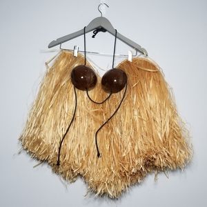 Grass Skirt Hula Costume